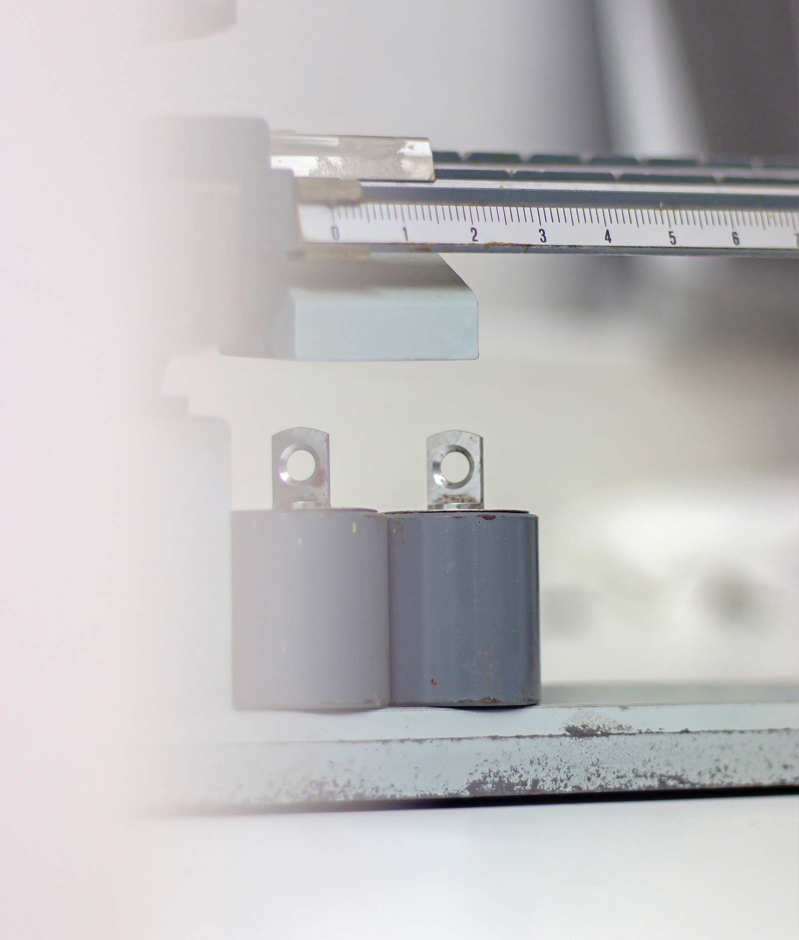 Pesas antiguas Farmacia Benalúa Alicante